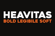 Heavitas font, a Sans Serif Font by Graphite_Studios (Thumbnail 1 of 6)