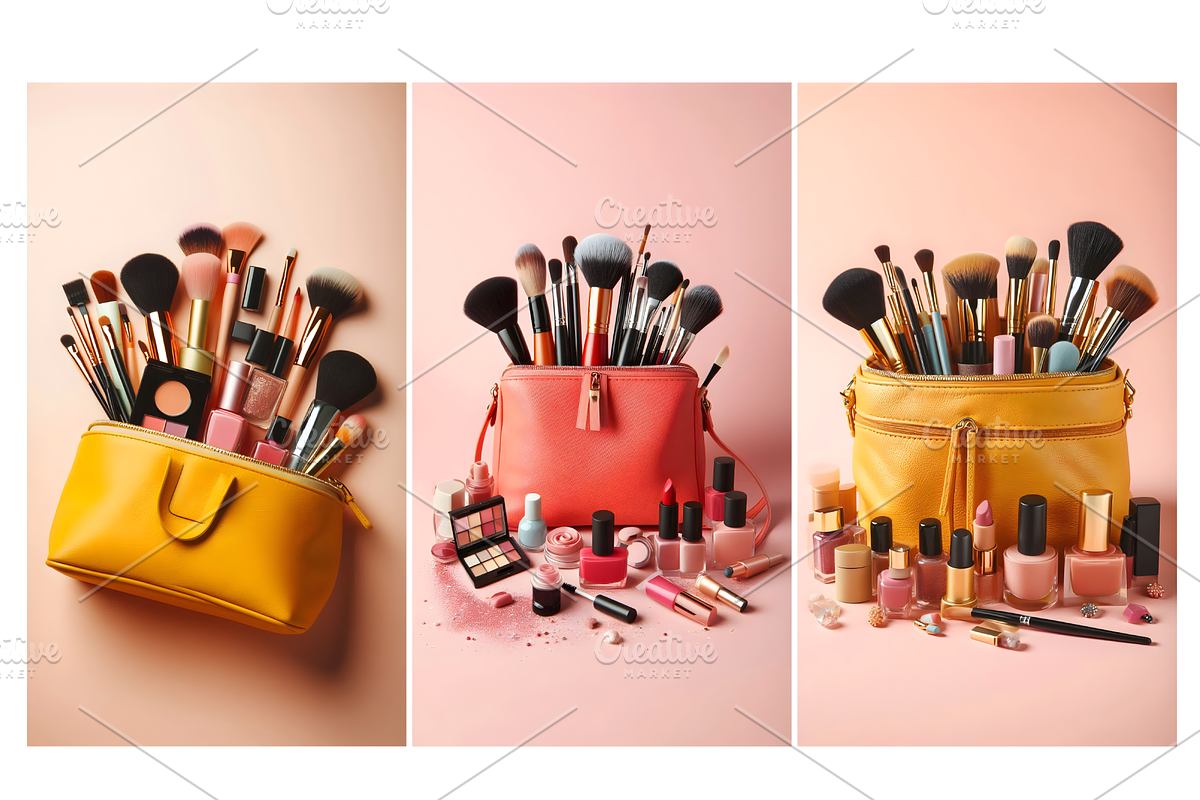 Cosmetic Bag with Beauty Essentials, a Beauty & Fashion Photo by Miira (Photo 2 of 3)