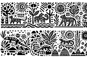 Vintage Culture Dance Folk Art, a Decorative Illustration by devastd (Thumbnail 16 of 28)