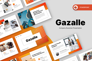 Company Business PowerPoint, a Presentation Template by Biwarastudio