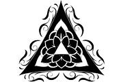 Decorative Celtic Triangle Floral, an Object Graphic by Creativeshirt (Thumbnail 14 of 18)