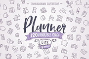 Planner Lite - Hand Drawn Icons, an Outline Icon by Good Stuff No Nonsense (Thumbnail 1 of 12)