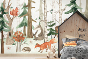 Forest animals watercolor, an Animal Illustration by Marina Ermakova (Thumbnail 12 of 13)
