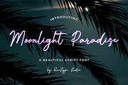 Moonlight Paradise - Script Font, a Script Font by Bluestype Studio (Thumbnail 1 of 11)