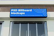Rectangle shop sign mockup, an Advertising Mockup by Partikusi Design (Thumbnail 2 of 4)