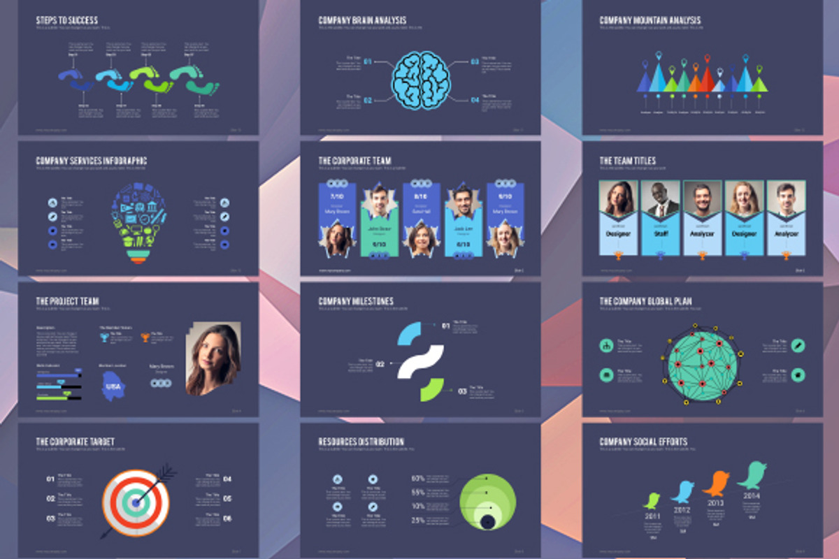 Clever Business PowerPoint Template, a Presentation Template by Magic Shop (Photo 2 of 5)