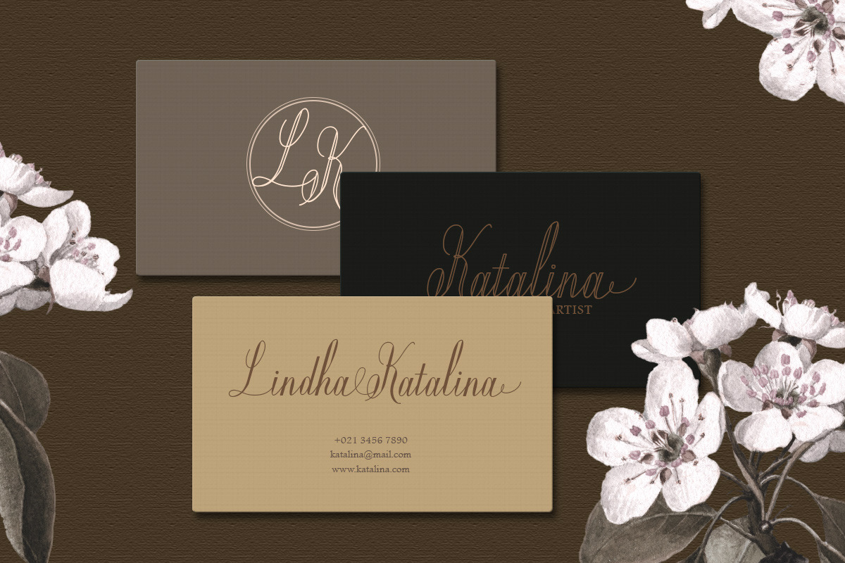 Mildistance - Old Script, a Script Font by Letterhend Studio (Photo 6 of 10)