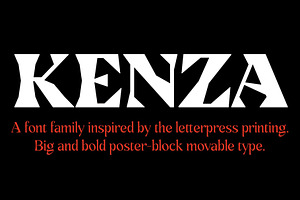 Kenza Font Family