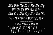 Glareous - Modern Display Font, a Font by PutraCetol Studio (Thumbnail 9 of 11)