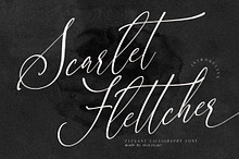 Scarlet Flettcher Elegant Calligraph