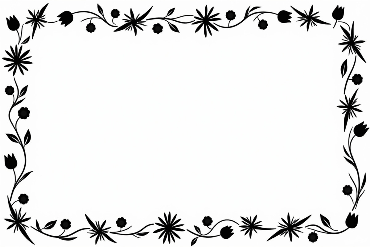 Decorative Flower Frame Bundle, an Illustration by Designs_River (Photo 7 of 10)