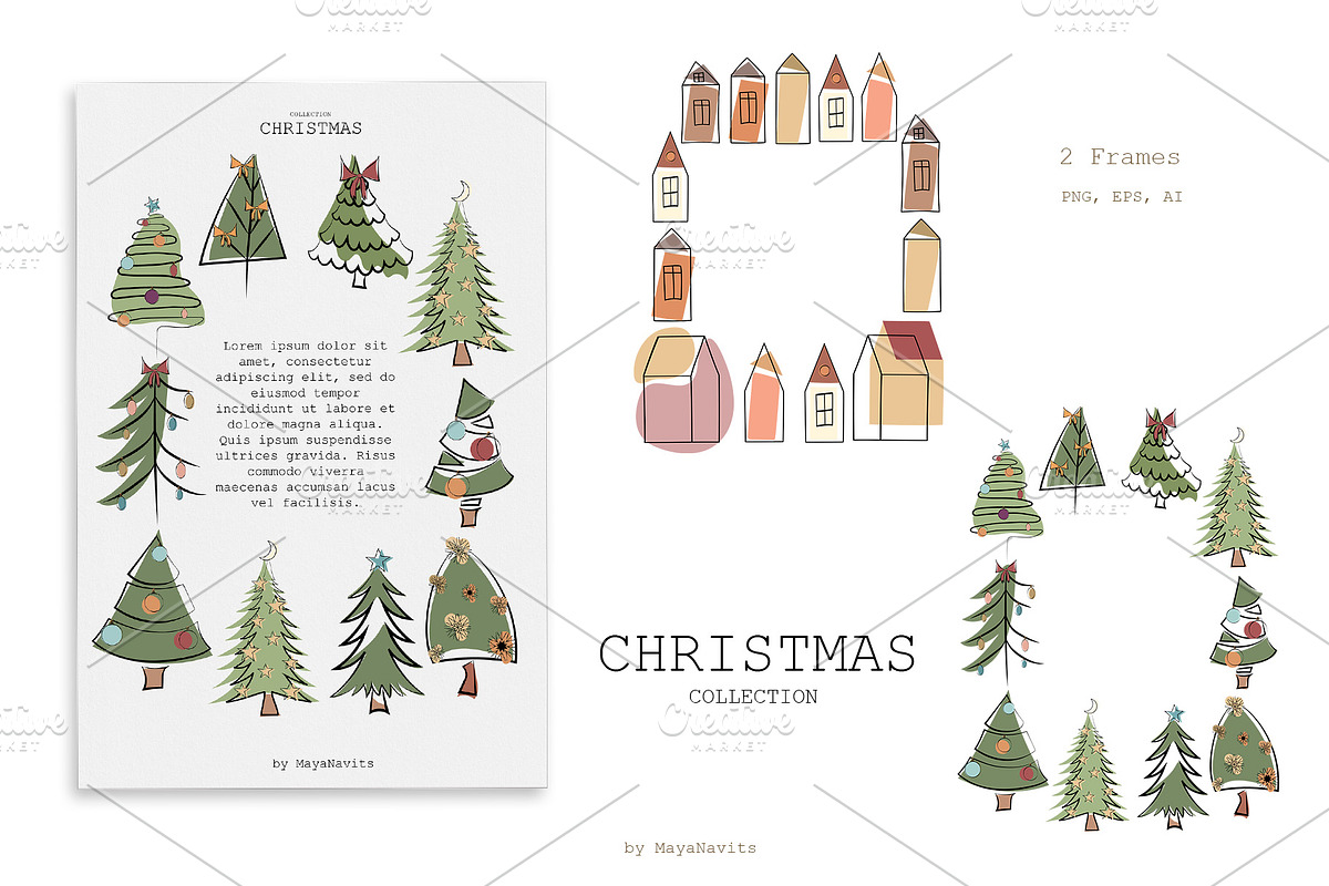 Christmas Collection, an Object Graphic by MayaNavits (Photo 5 of 14)