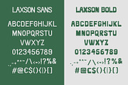 Laxson Typeface, a Sans Serif Font by Arendxstudio (Thumbnail 4 of 8)