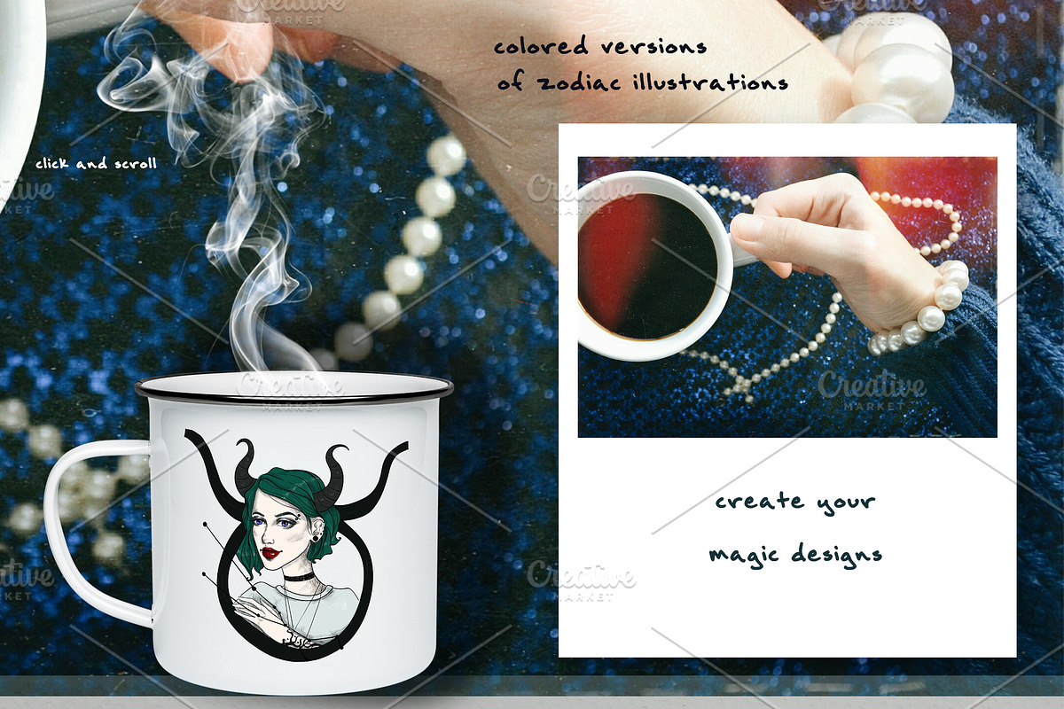 Zodiac collection, an Illustration by Scarlet Heath Art (Photo 3 of 11)