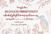 Kingfisher, bouncy font, a Script Font by Art pages (Thumbnail 2 of 6)