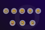 Happy Emoji 3D Illustration, a Characters & Person 3D Model by Vektora Studio (Thumbnail 5 of 6)