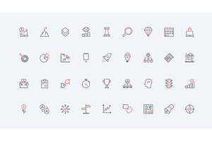 Internal human organs anatomy icons, a Technology Illustration by Lemberg Vector