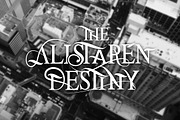Font | The Alistaren - 50% Off!, a Serif Font by Leonard Posavec (Thumbnail 4 of 5)