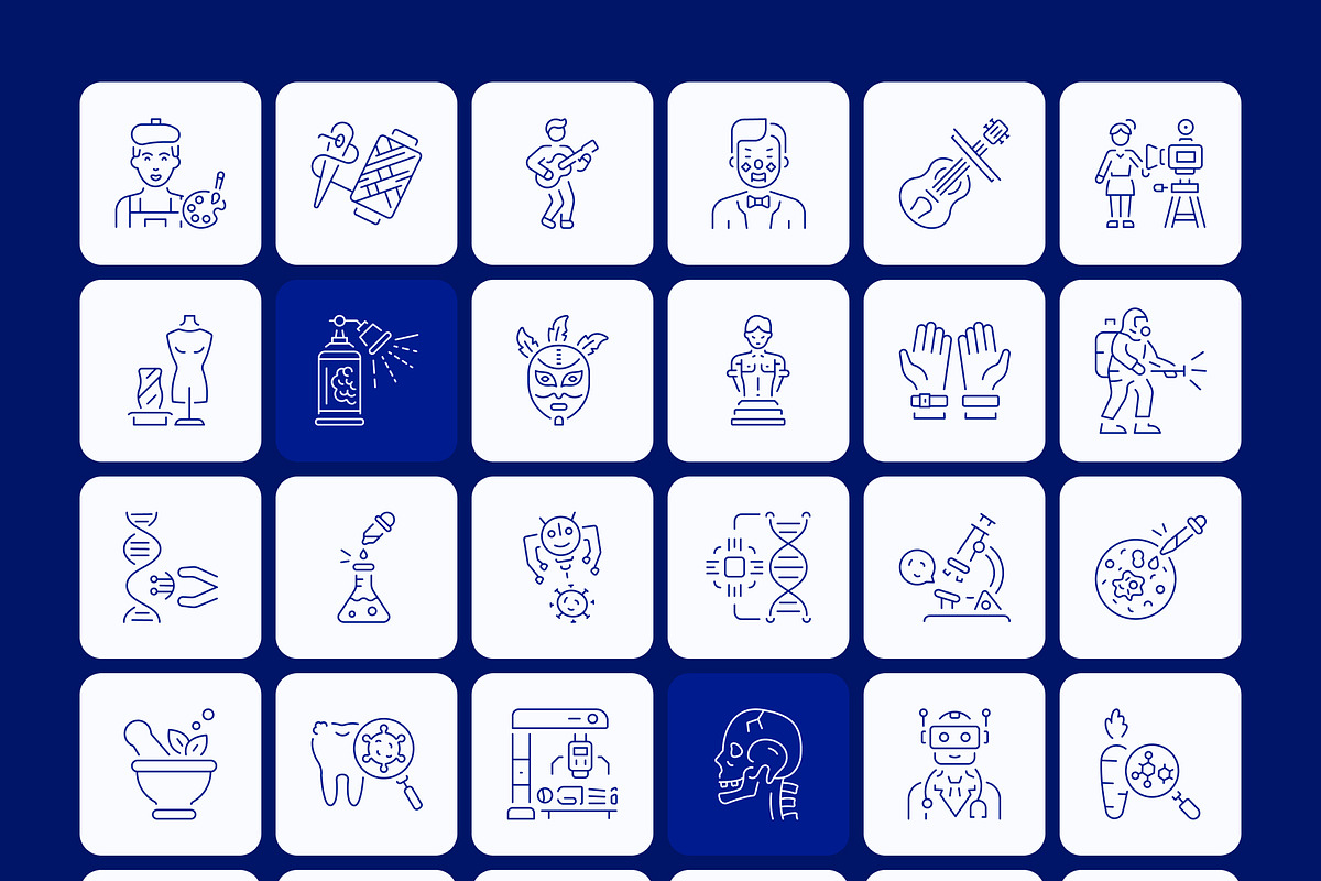 650 Learning and Creativity Icon, an Outline Icon by Prosymbols (Photo 8 of 14)