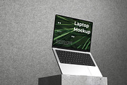 MacBook Pro 14 Mockup, a Mac Mockup by Graphicbars (Thumbnail 9 of 13)