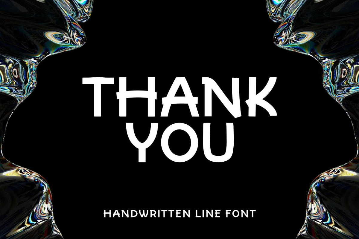 Adrol Rollie - Handwritten Line Font, a Script Font by Ary_ngeblur (Photo 6 of 6)