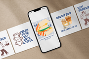Food Imaji - Coffee Shop Logo Font, a Handwritten Font by Illushvara Design (Thumbnail 9 of 10)
