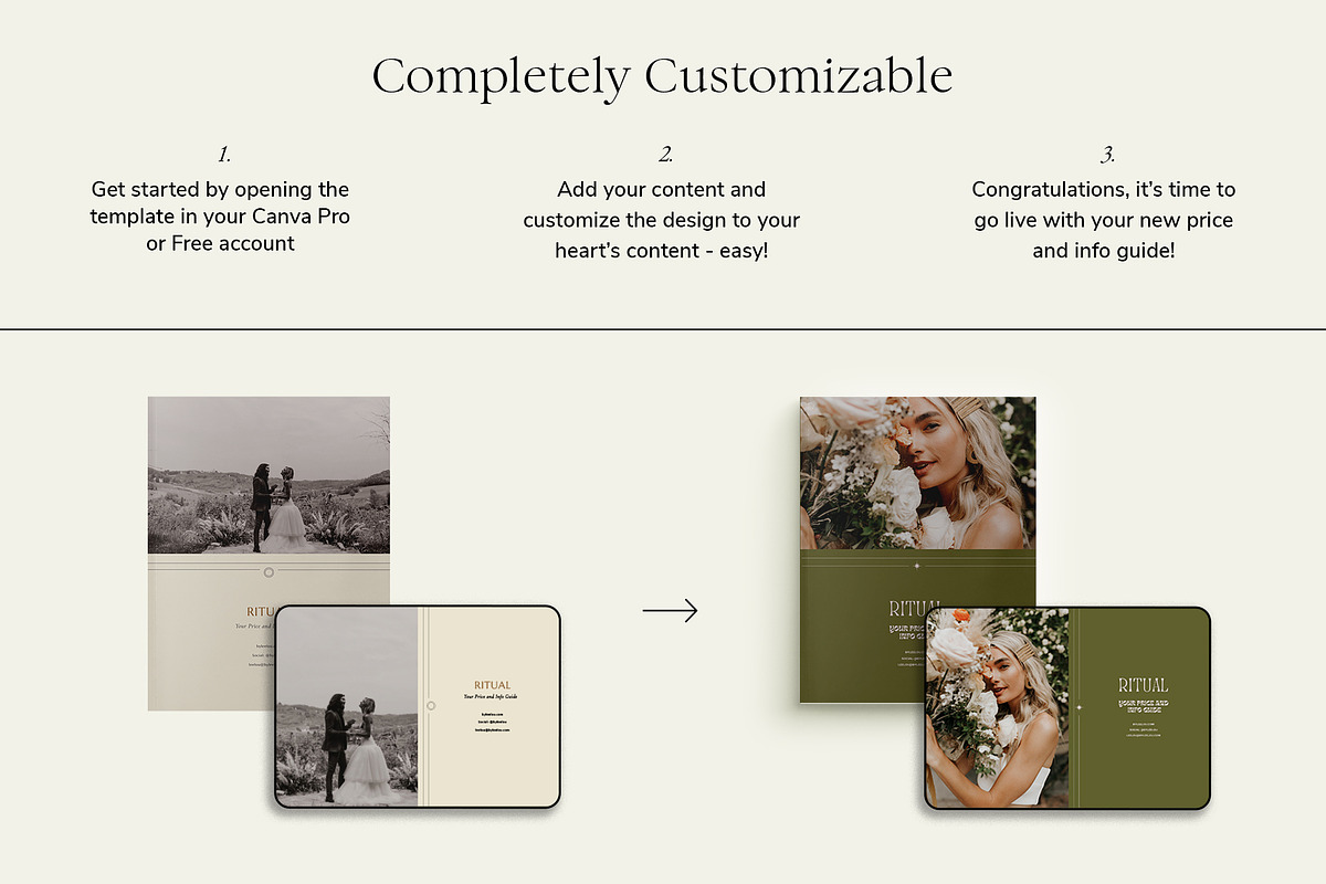 Trendy | Photo Price Guide Canva, a Templates & Theme by Studio Leelou (Photo 5 of 9)