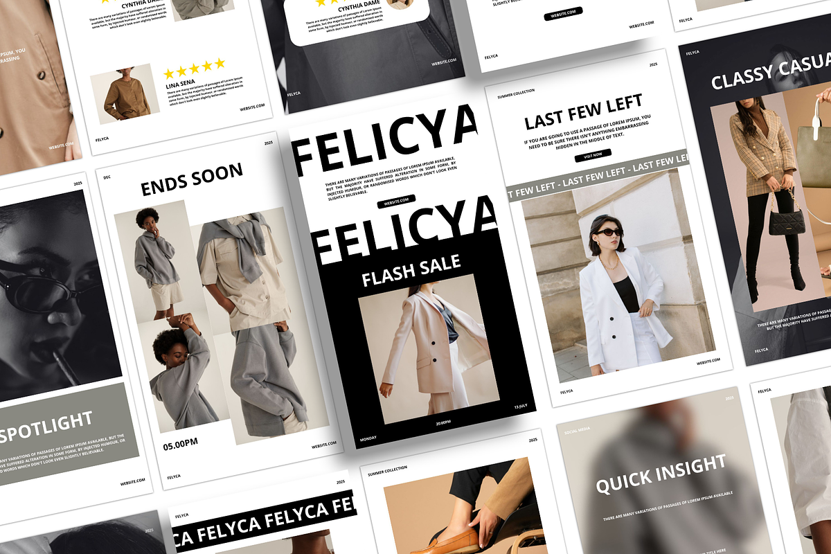 Felicya | Instagram Kit Canva, a Social Media Template by Spesifikstd (Photo 18 of 19)