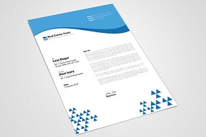 Real Estate Letterhead Template 02