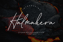 Halmahera Handwritten Wedding Font