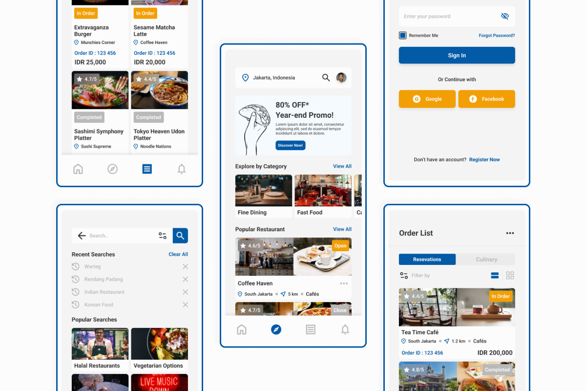 NomNom - Restaurant Mobile App, an App Template by twinstd (Photo 5 of 5)