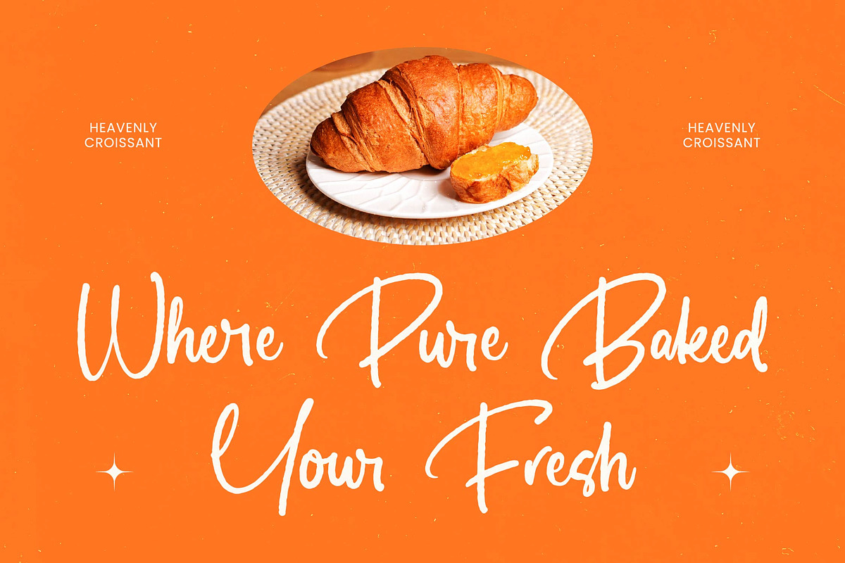 Buntic Regal Bold Handwritten Font, a Script Font by Letterena Studios Script (Photo 8 of 20)