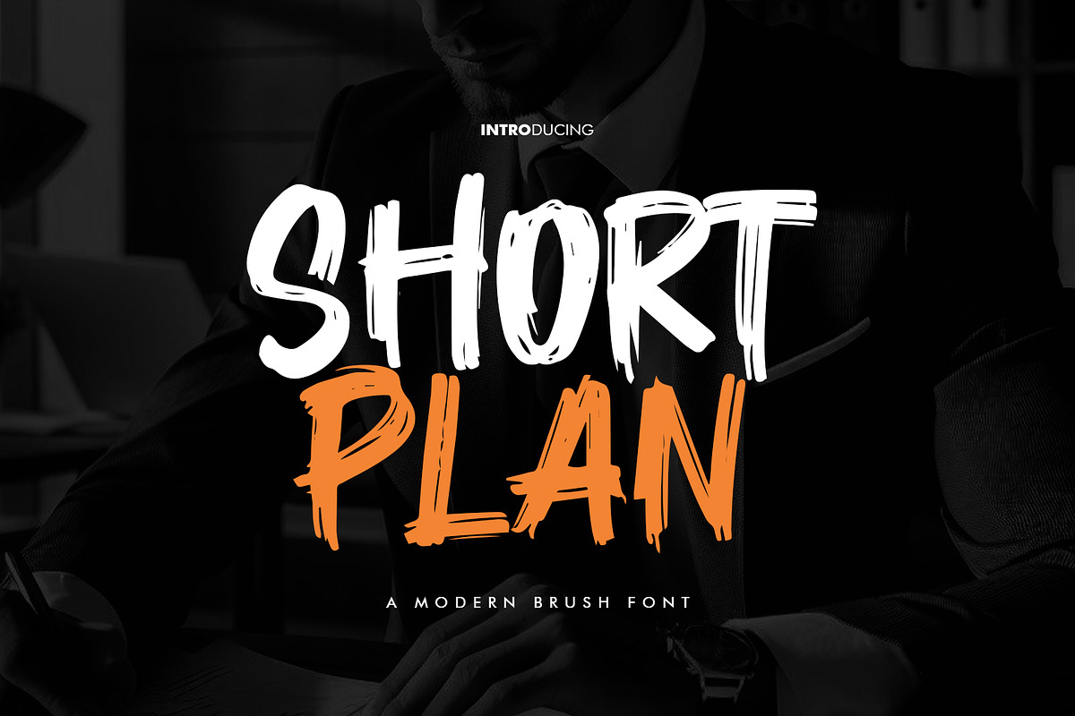 Short Plan, a Font by khurasan (Photo 1 of 5)