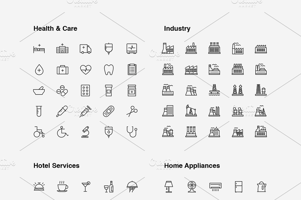 Ultimate Line Icons Pack, an Outline Icon by Graphic Pear (Photo 9 of 22)