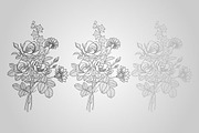 25 Rose Designs (Vector), an Object Graphic by BIOWORKZ (Thumbnail 2 of 5)