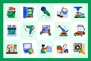 Household and Cleaning, a Duotone Icon by Vectors Market (Thumbnail 6 of 9)