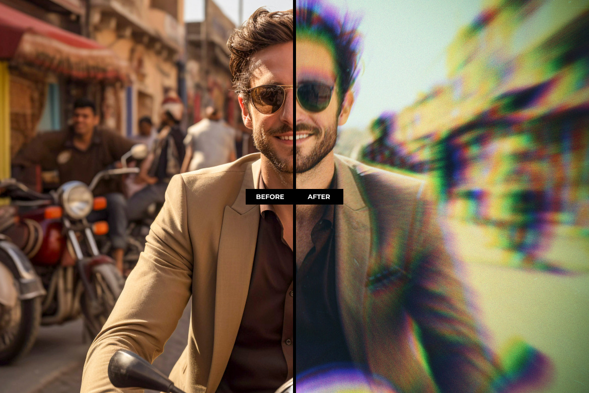 Zoom Blur Photo Effect, a Layer Style Add-On by dokudokunomi