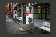 Mockup - Poster - Side Street, a Print Template by Zetarrr (Thumbnail 1 of 2)