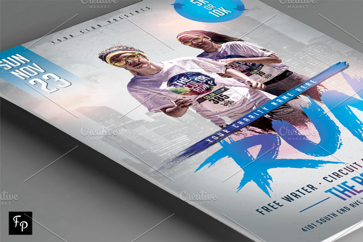 Run Flyer, a Flyer Template by FlyerPig (Photo 3 of 3)