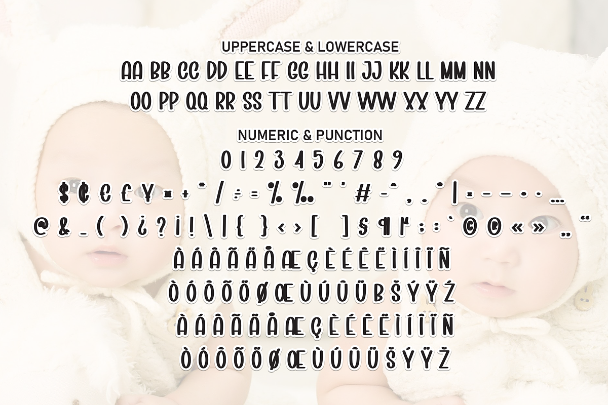 Baby Cute | Script Font, a Script Font by Scratchones (Photo 7 of 8)