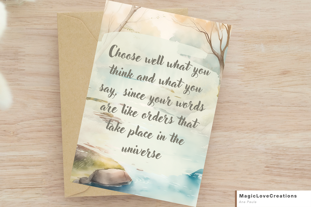 Spiritual Positive Quote Print Wall, a Poster Template by MagicLove Creations (Photo 5 of 10)