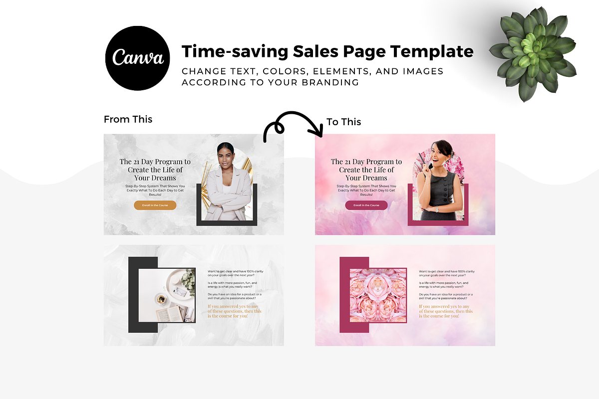Minimalist Canva Sales Page Template, a Landing Page Template by The Blog Creative (Photo 7 of 8)