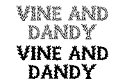 Vine & Dandy, a Handwritten Font by OMG IT'S LINDZ (Thumbnail 2 of 5)
