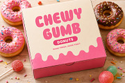 Chewy Gumb - Playful Display Font, a Sans Serif Font by Vesvocrea (Thumbnail 8 of 10)