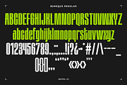 Bungqus - Condensed Display Font, a Sans Serif Font by Sekyra Lab (Thumbnail 2 of 13)