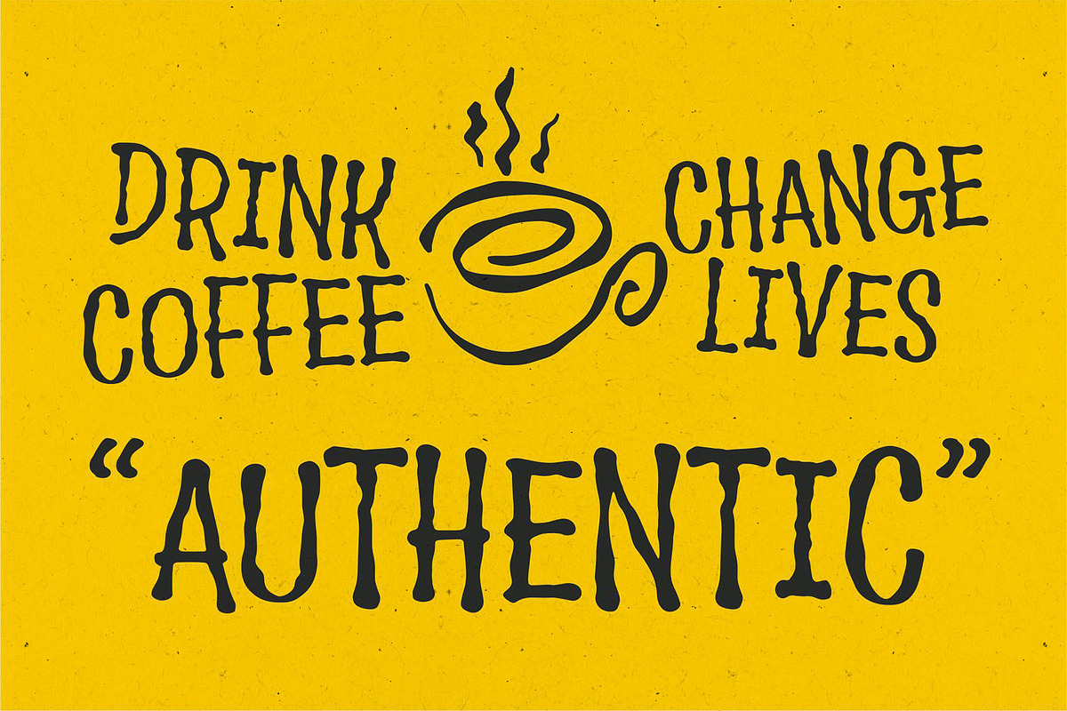 Glickow - Display Typeface Font, a Handwritten Font by HanzelSpace Studio (Photo 9 of 10)