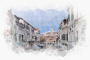 Canvas Watercolor Paint Art Effect, an Action Add-On by MRI STUDIO (Thumbnail 10 of 16)