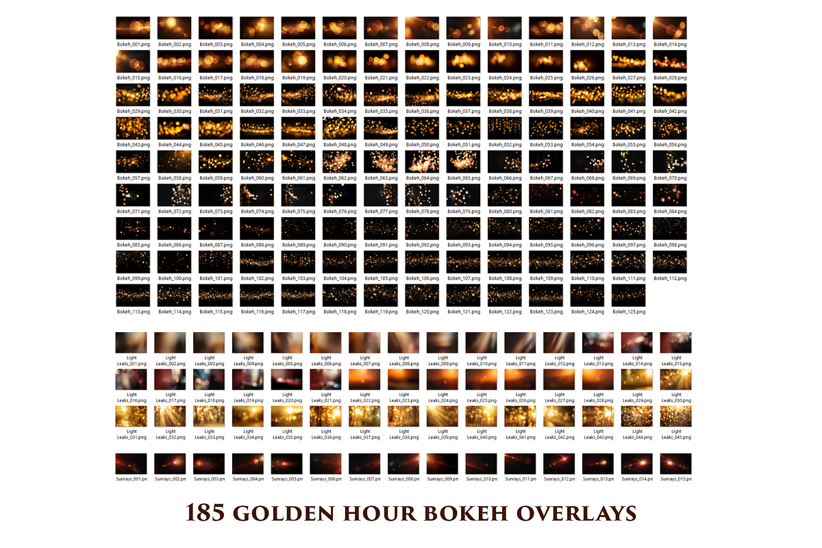 165 Golden Hour Bokeh Overlays, a Photo by HappyNews (Photo 2 of 8)