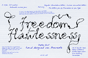 Loose Ends - Font Duo, a Handwritten Font by Lilithcollageart (Thumbnail 2 of 10)