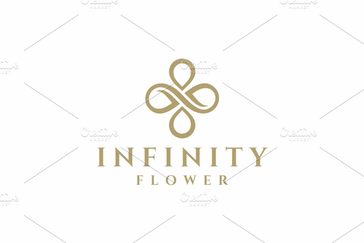 Infinity Flower Logo Design, a Branding & Logo Template by yopie (Photo 4 of 6)